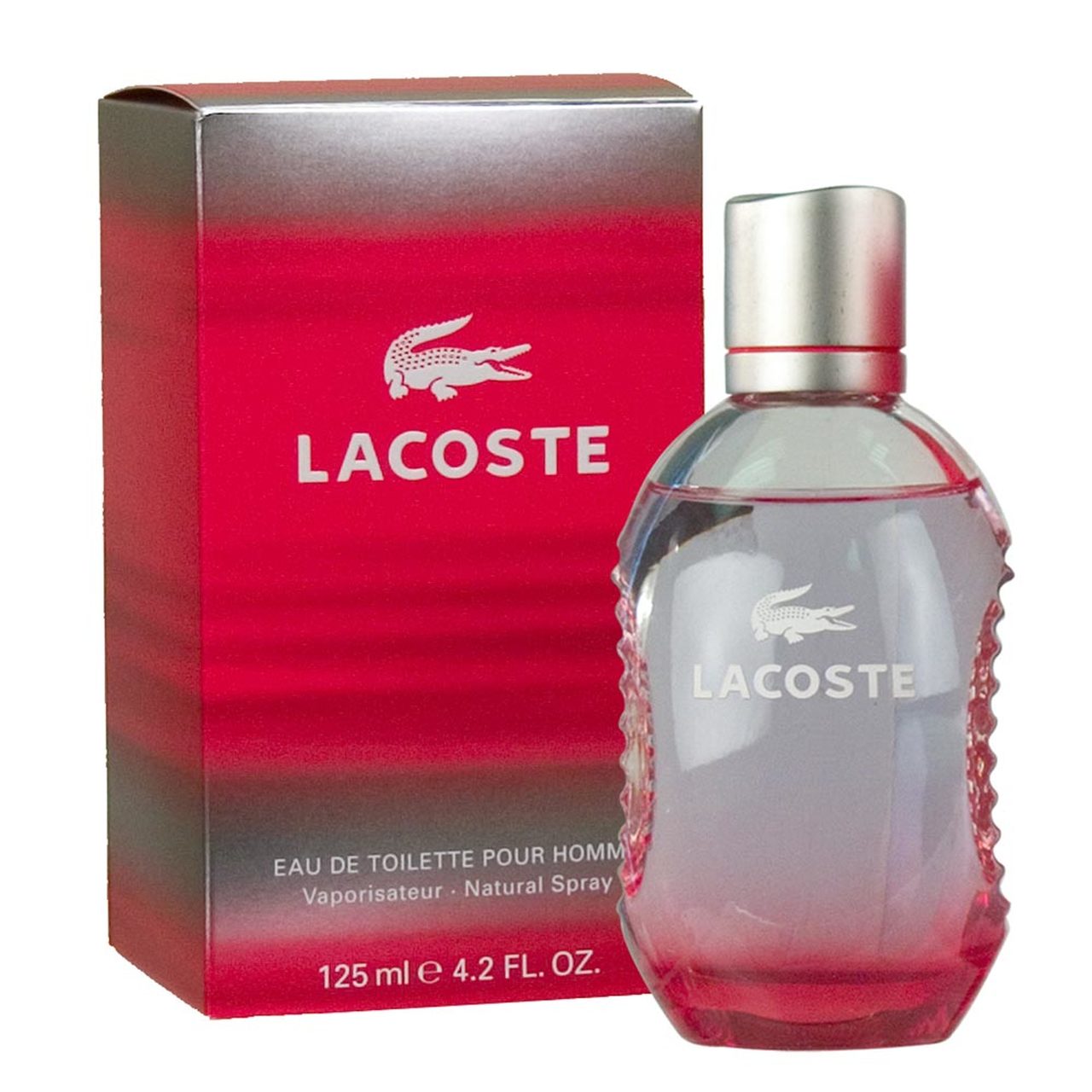 LACOSTE RED M EDT 125 ML.. - Sanmarco